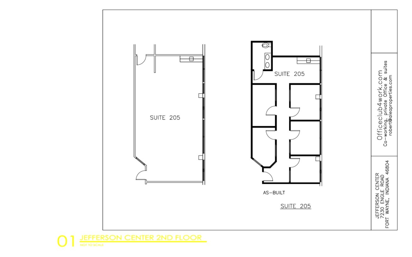 7230 Engle Rd, Fort Wayne, IN for lease Floor Plan- Image 1 of 2