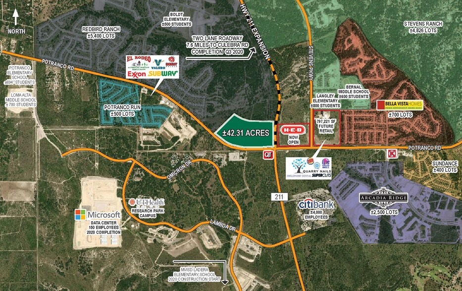 Highway 211 & Potranco Rd, San Antonio, TX 78245 Pad & Development