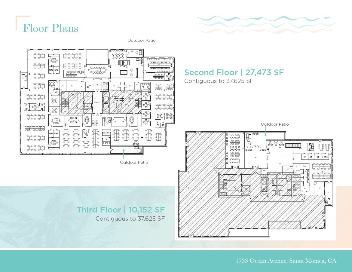 1733 Ocean Ave, Santa Monica, CA for lease Floor Plan- Image 1 of 1