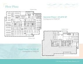 1733 Ocean Ave, Santa Monica, CA for lease Floor Plan- Image 1 of 1