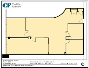 4100 Yonge St, Toronto, ON for lease Floor Plan- Image 1 of 1