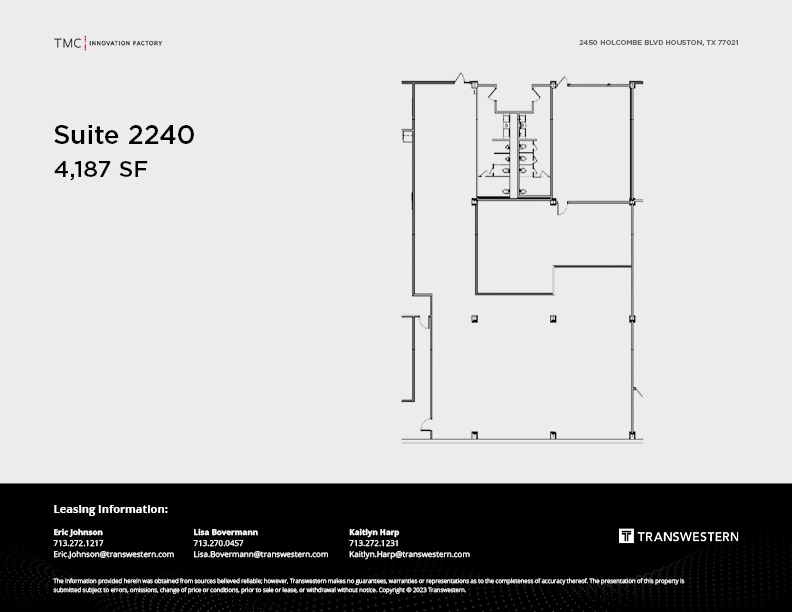 2450 Holcombe Rd, Houston, TX for lease Interior Photo- Image 1 of 2