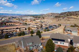 4348 Woodlands Blvd, Castle Rock, CO - aerial  map view