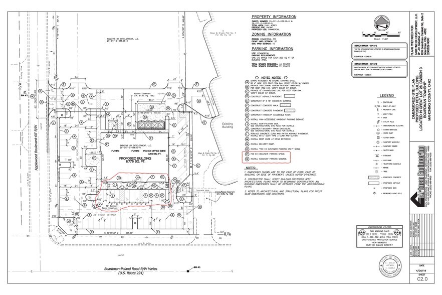 Applewood Blvd, Boardman, OH for lease - Site Plan - Image 2 of 5