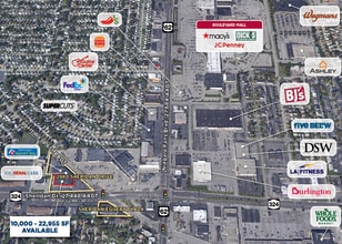 2880 Sheridan Dr, Tonawanda, NY - AERIAL map view