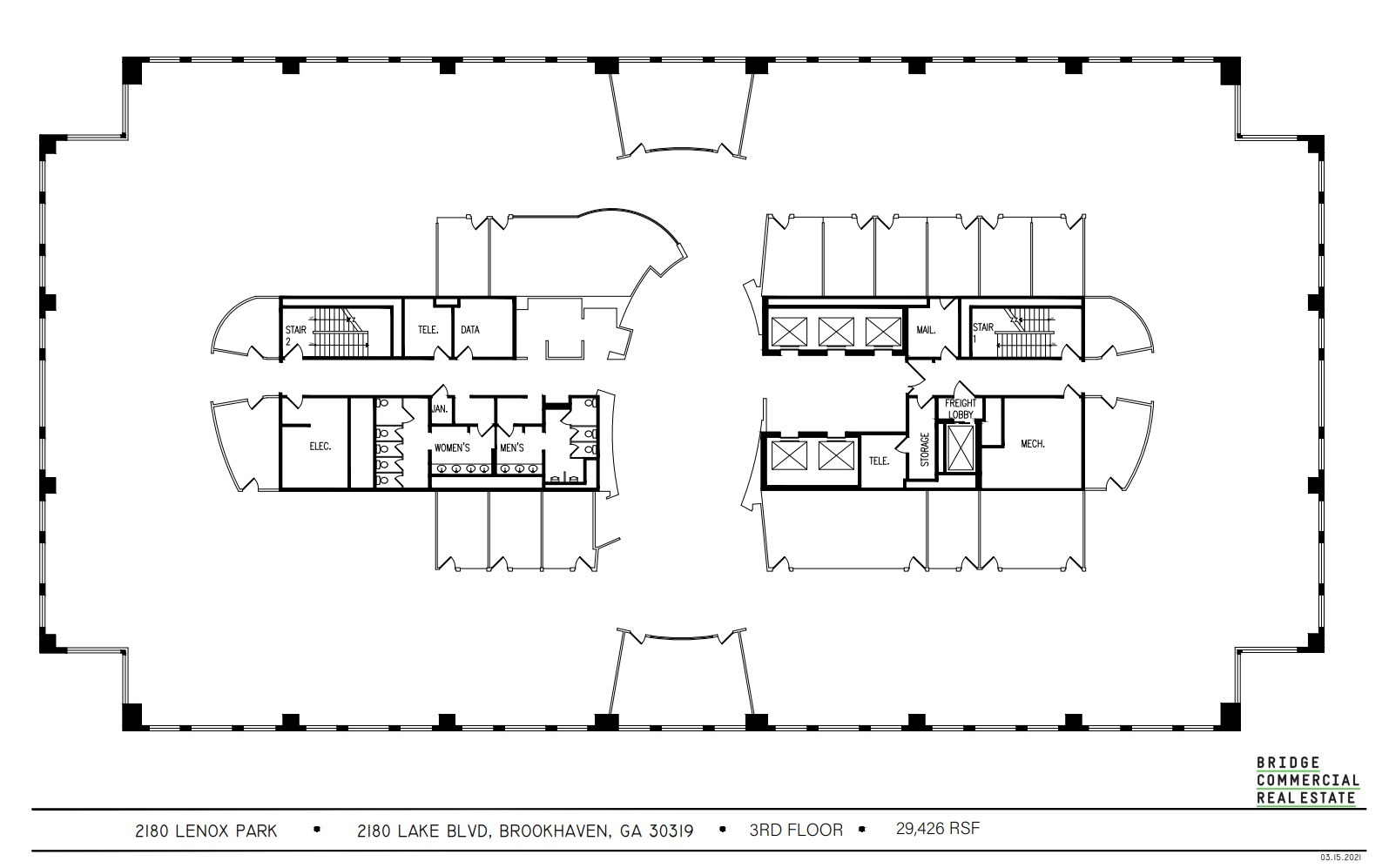 1277 Lenox Park Blvd, Atlanta, GA for lease Floor Plan- Image 1 of 1