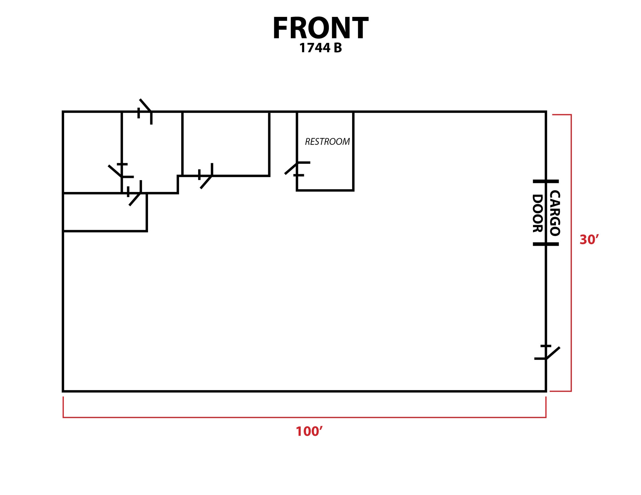 1748 N Main St, Cleburne, TX for lease Interior Photo- Image 1 of 1