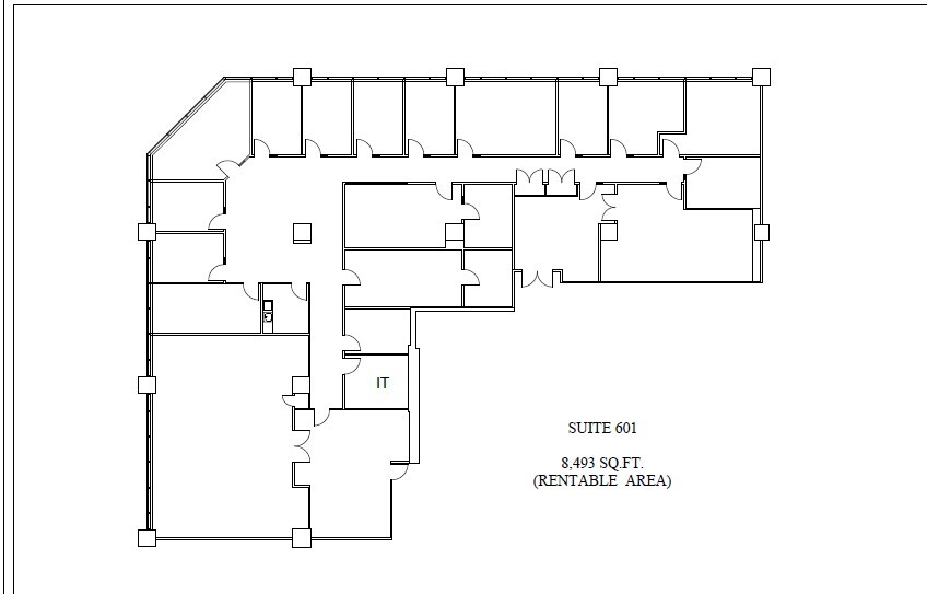 50 Burnhamthorpe Rd W, Mississauga, ON for lease Floor Plan- Image 1 of 1