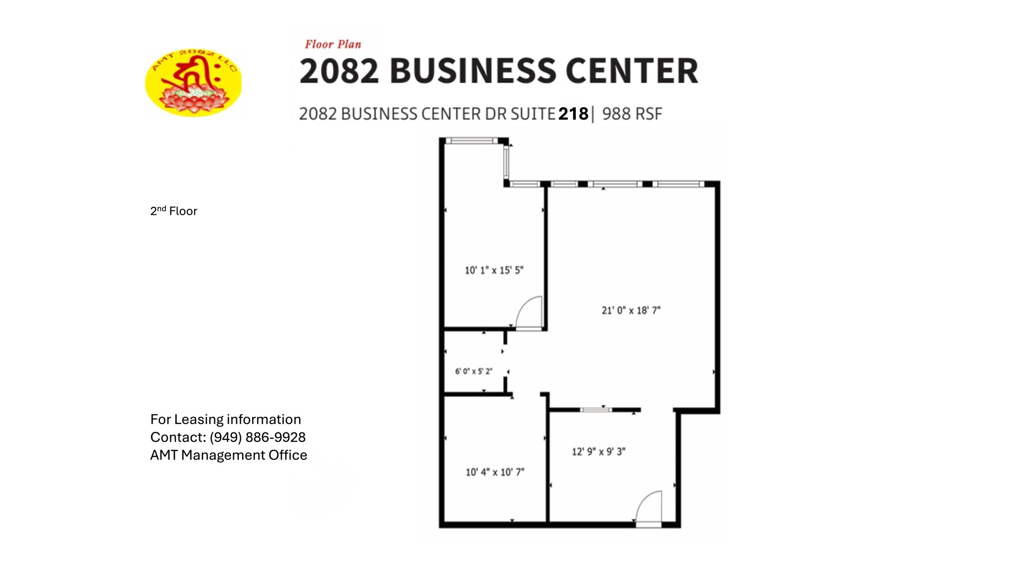 2082 Business Center Dr, Irvine, CA for lease Site Plan- Image 1 of 1