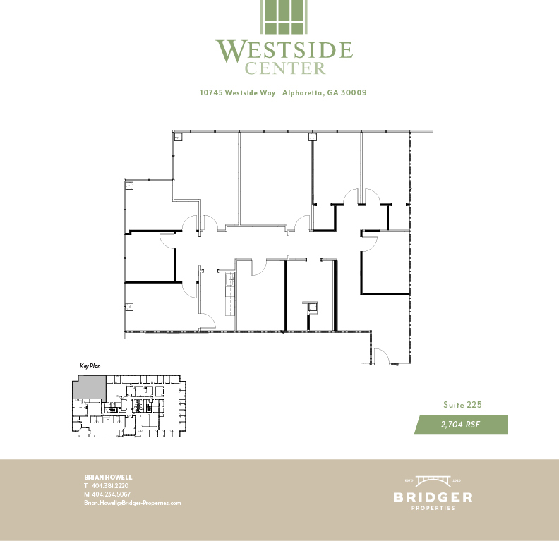 10745 Westside Way, Alpharetta, GA for lease Floor Plan- Image 1 of 1