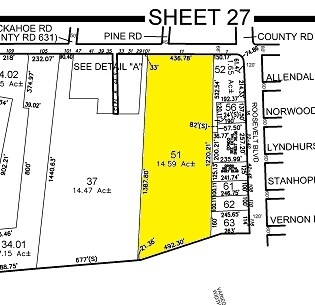 11 Route U 9 S, Marmora, NJ for sale - Plat Map - Image 1 of 1