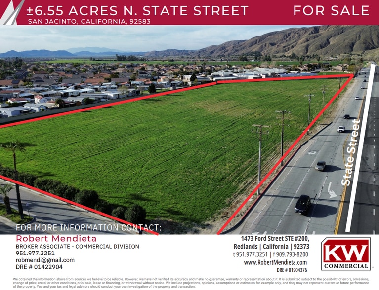 Vacant Land, San Jacinto, CA for sale - Building Photo - Image 1 of 8