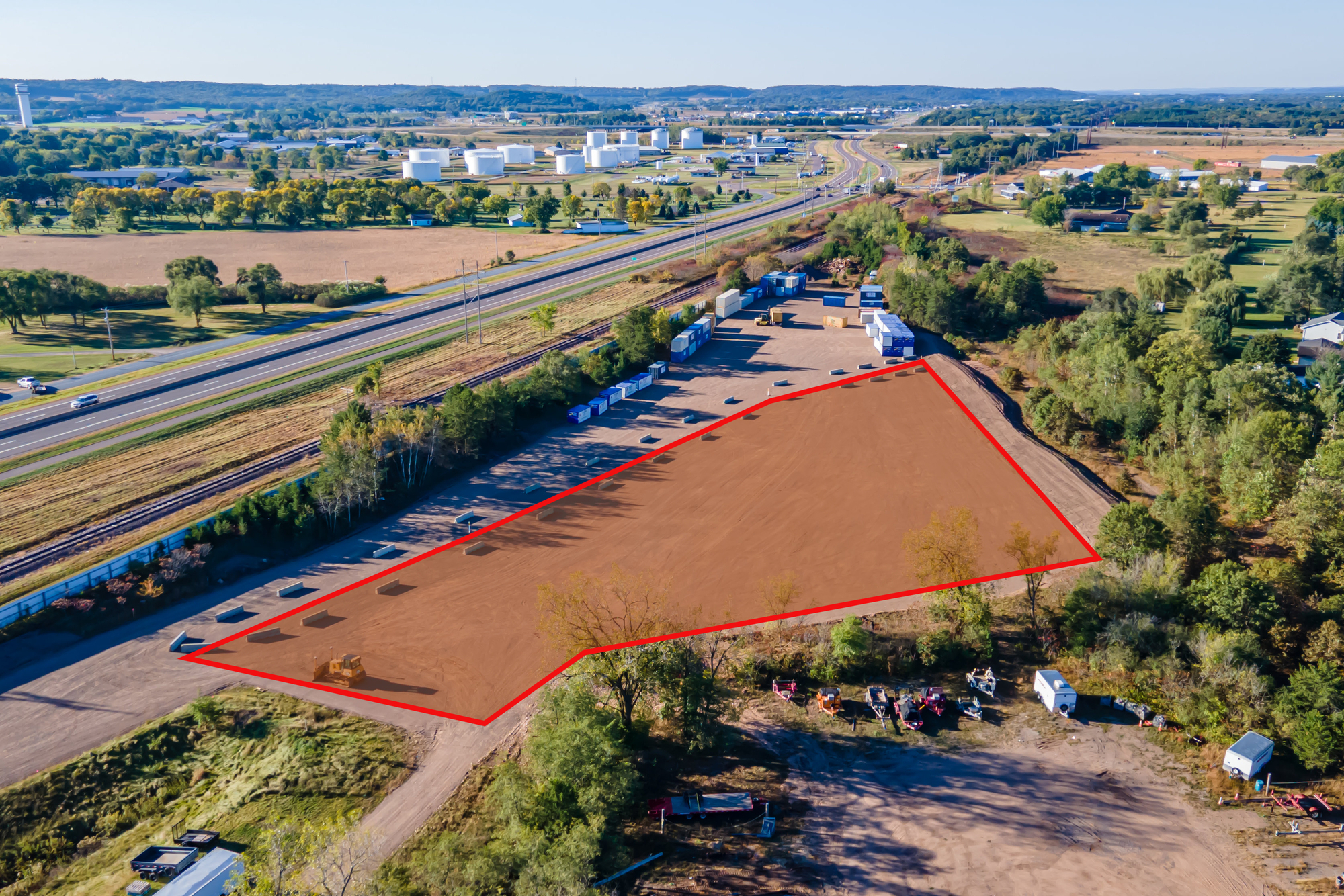 4258 WI-124 Hwy, Chippewa Falls, WI for lease Aerial- Image 1 of 2