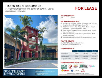 More details for 7410 Boynton Beach Blvd, Boynton Beach, FL - Retail for Lease