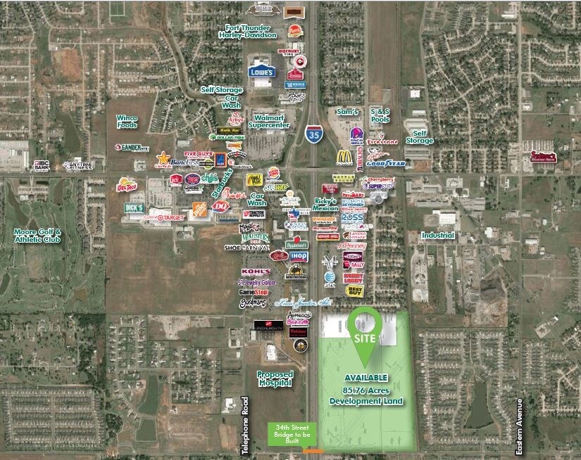 I-35 & SE 34th St, Moore, OK for sale Site Plan- Image 1 of 1
