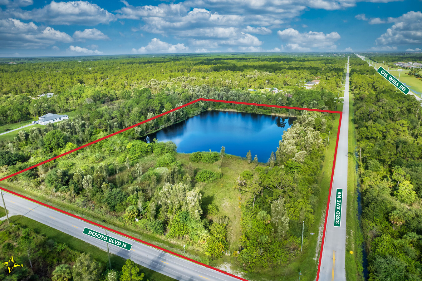 3275 Desoto Blvd N, Naples, FL 34120 - 7.48± Acre Corner with Private ...