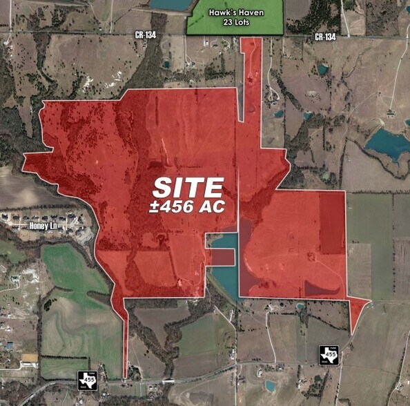 FM455 & CR134, Weston, TX 75097 Land for Sale