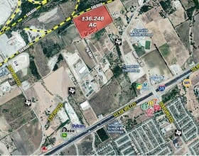 195 Pig Aly, New Braunfels, TX - AERIAL  map view