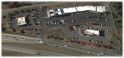 9787-9789 Charlotte Hwy, Fort Mill, SC - AERIAL  map view - Image1