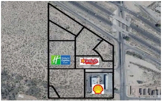 SW I-10 & Wilmot Rd, Tucson, AZ for sale - Aerial - Image 2 of 4