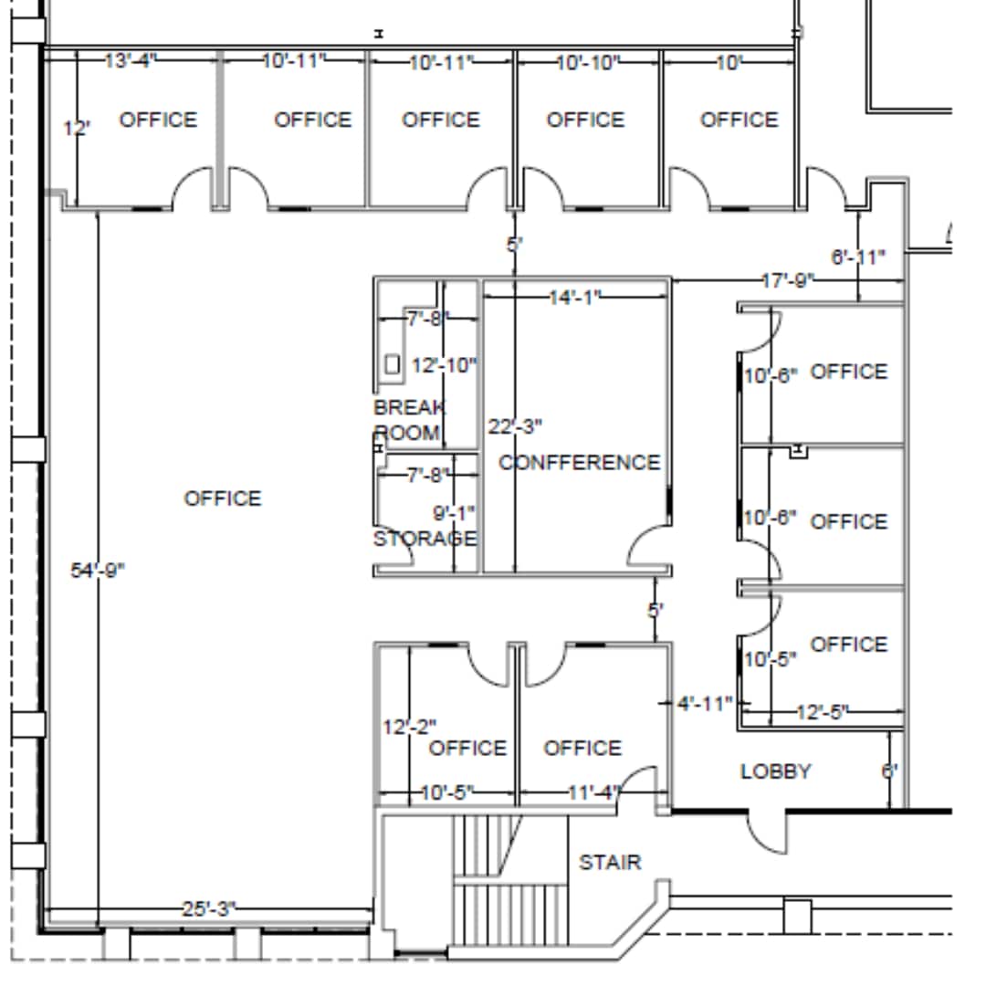 1395 S Marietta Pky SE, Marietta, GA for lease Floor Plan- Image 1 of 1