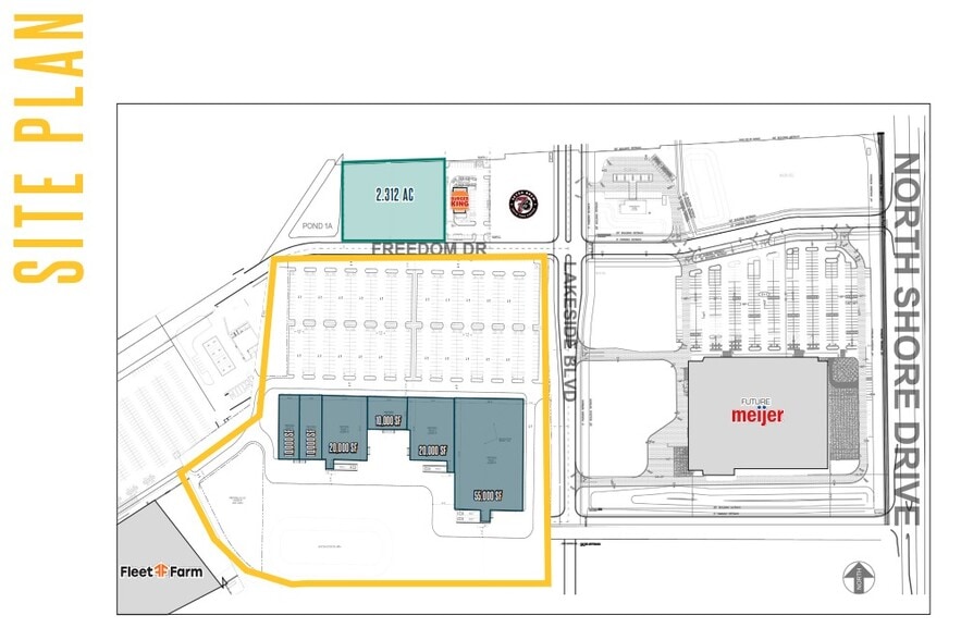 SE I-43 & Hwy 50 SE I-43 & Hwy 50 SE I-43 & Hwy, Delavan, WI for sale - Site Plan - Image 2 of 2