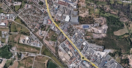 Puget-sur-Argens, VAR - AERIAL  map view