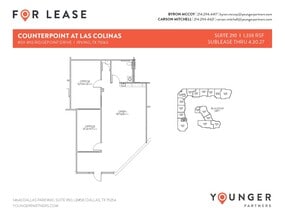 8113 Ridgepoint Dr, Irving, TX for lease Floor Plan- Image 1 of 1