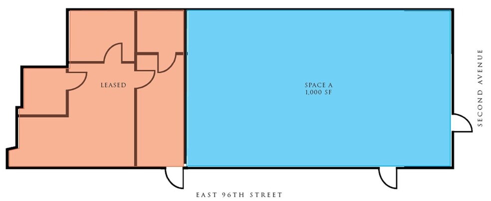 1865 2nd Ave, New York, NY for lease - Floor Plan - Image 2 of 2