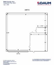 9939 Canoga Ave, Chatsworth, CA for lease Floor Plan- Image 1 of 1