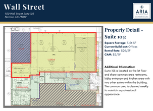 920 Wall St, Norman, OK for lease Floor Plan- Image 1 of 1