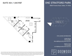 18383 Preston Rd, Dallas, TX for lease Floor Plan- Image 1 of 1