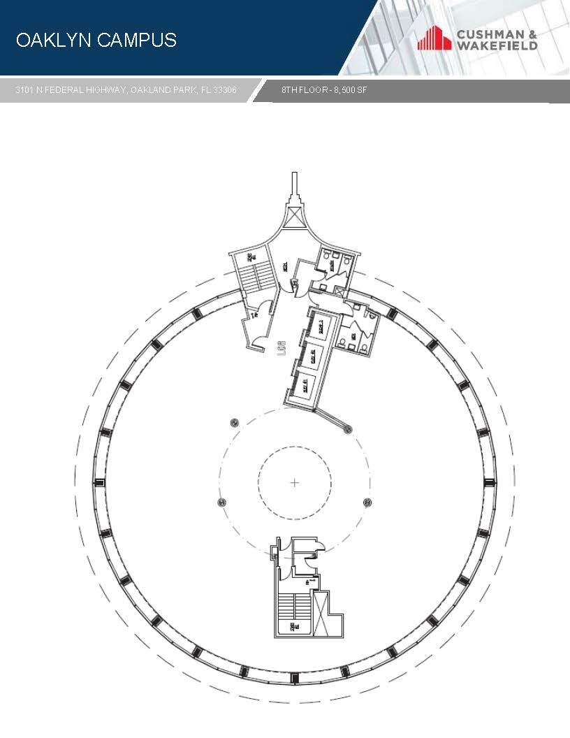 3101 N Federal Hwy, Fort Lauderdale, FL for lease Floor Plan- Image 1 of 3