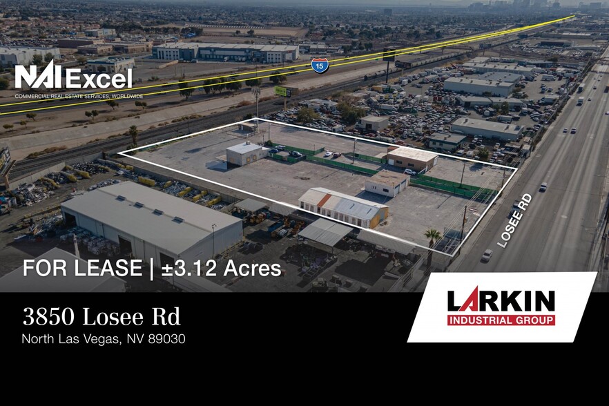 3850 Losee Rd, North Las Vegas, NV for lease - Aerial - Image 1 of 10