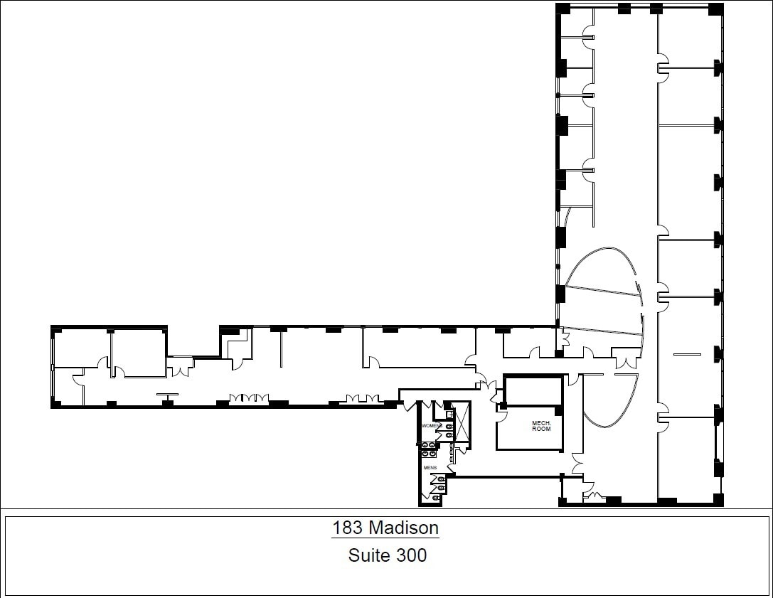 183 Madison Ave, New York, NY for lease Floor Plan- Image 1 of 1