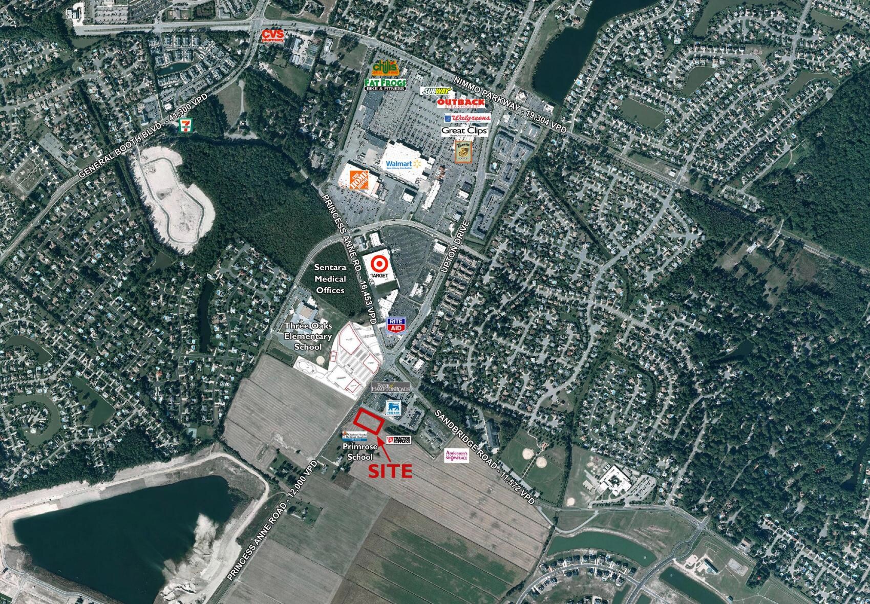 2090 Princess Anne Rd, Virginia Beach, VA, 23456 Retail Space For