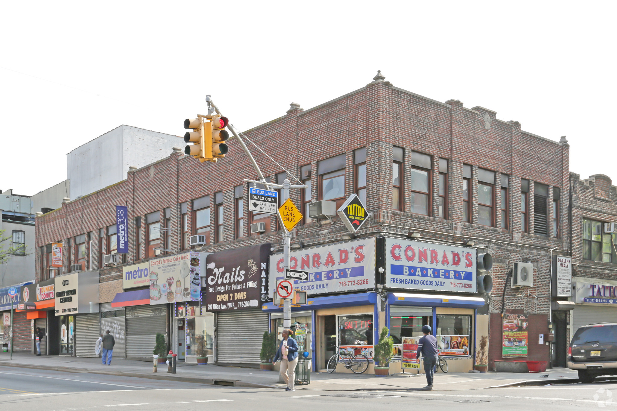 289-299 Utica Ave, Brooklyn, NY for lease Primary Photo- Image 1 of 6