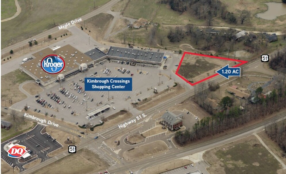 Highway 51 S, Atoka, TN 38004 Kimbrough SC Outparcel