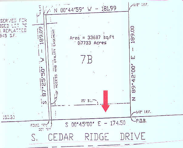 803 S Cedar Ridge Dr, Duncanville, TX for sale Plat Map- Image 1 of 1