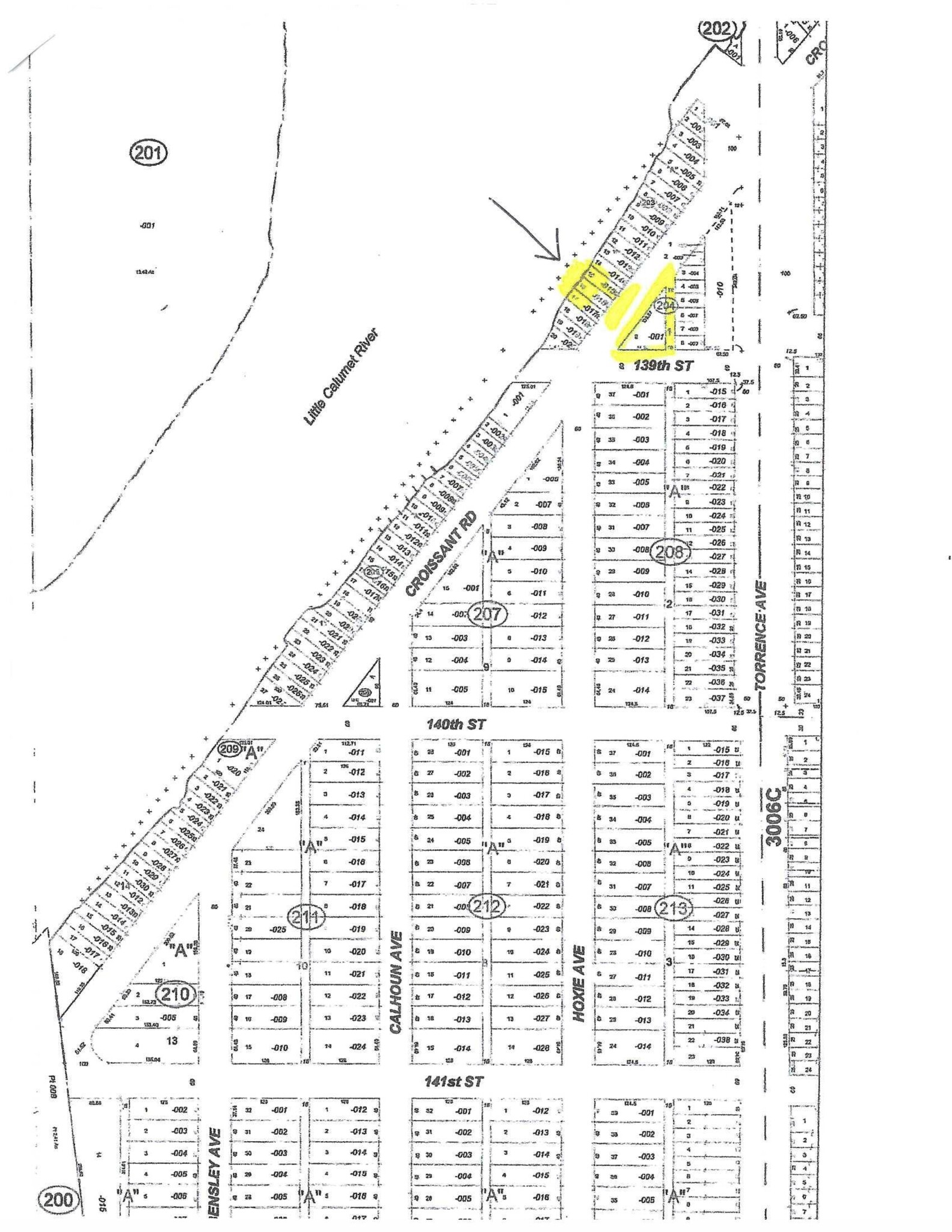 13837 S Croissant Dr, Chicago, IL for sale Site Plan- Image 1 of 2