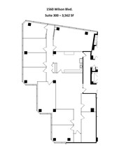 1560 Wilson Blvd, Arlington, VA for lease Site Plan- Image 1 of 2