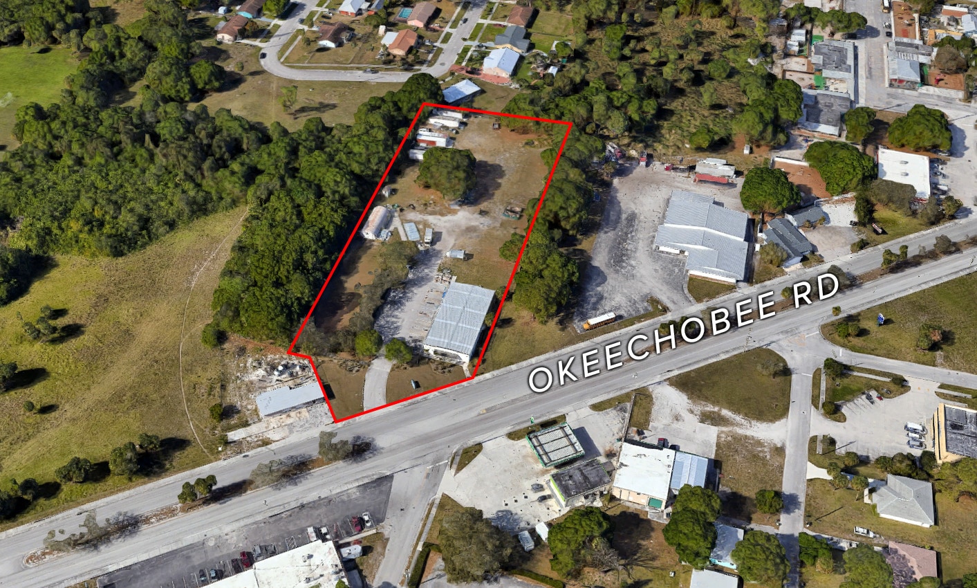 2904 Okeechobee Rd, Fort Pierce, FL for sale Aerial- Image 1 of 3