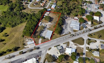 2904 Okeechobee Rd, Fort Pierce, FL - AERIAL  map view