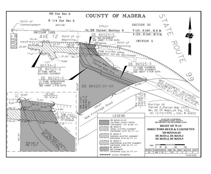 11885 Rd 29, Madera, CA for sale - Plat Map - Image 3 of 3