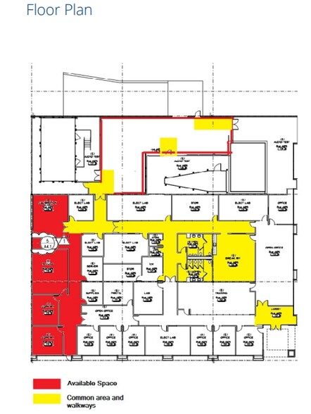 409-433 Dixon Landing Rd, Milpitas, CA for lease - Floor Plan - Image 2 of 2