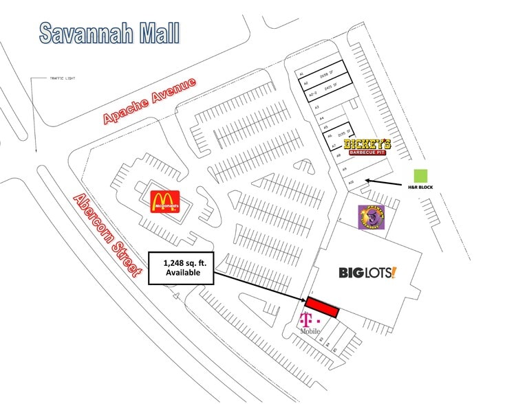 Abercorn St, Savannah, GA 31419 Savannah Crossings Shopping Center