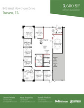 1091-1099 W Hawthorn Dr, Itasca, IL for lease Floor Plan- Image 1 of 1