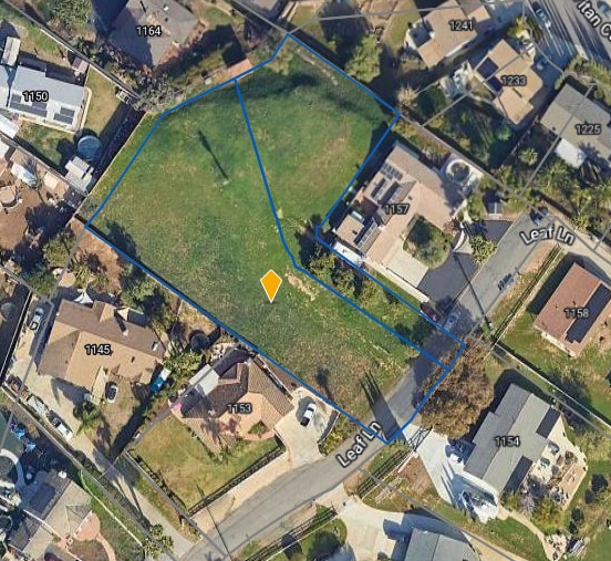 Leaf Ln, Escondido, CA for sale - Aerial - Image 1 of 2