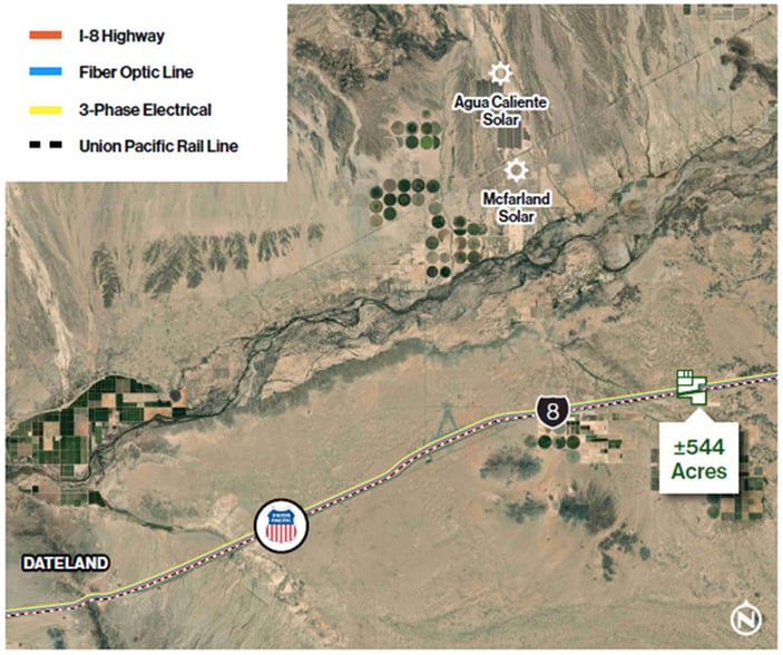 Dateland 160 North of Palomas, Dateland, AZ for sale - Building Photo - Image 1 of 4