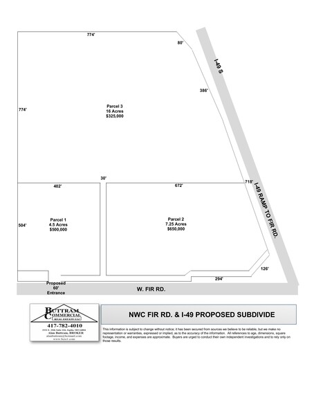 NWC Fir Rd. & I-49, Carthage, MO for sale - Building Photo - Image 2 of 4